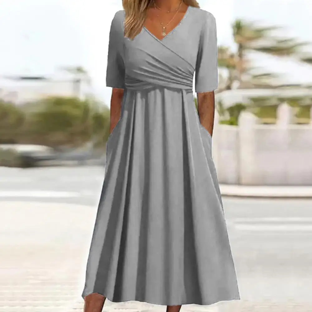Marie-Claire™ | Robe Luxe à Manches Courtes